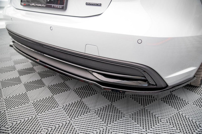Maxton Design - CENTRAL REAR SPLITTER AUDI A7 C8 (2018-)
