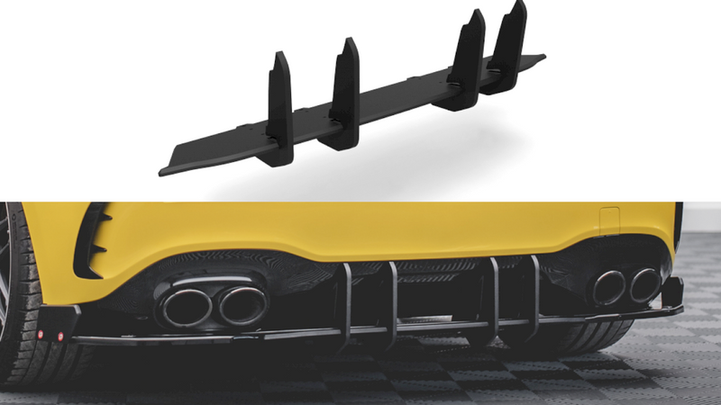 Maxton Design - Street PRO Rear Diffuser Mercedes AMG A45 S Aero Pack W177