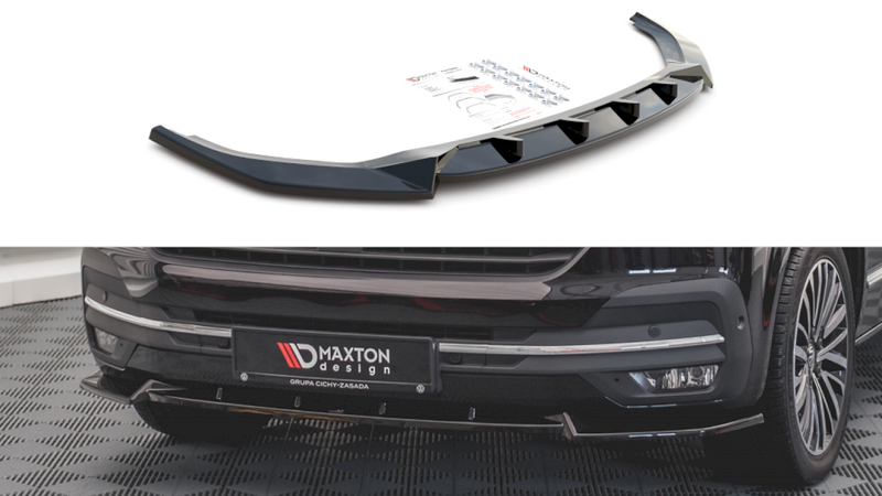 Maxton Design - FRONT SPLITTER V1 VW T6.1