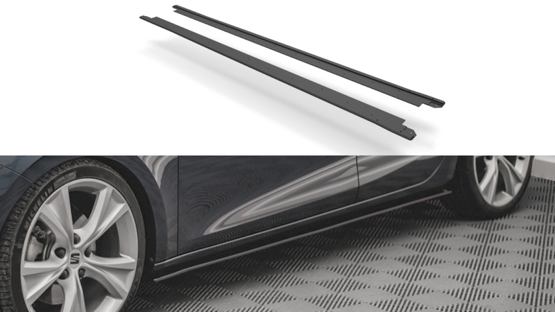 Maxton Design - STREET PRO SIDE SKIRTS DIFFUSERS SEAT LEON FR MK4 (2020-)