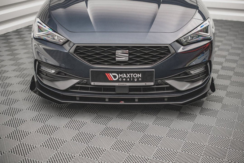 Maxton Design - STREET PRO FRONT SPLITTER (+FLAPS) SEAT LEON FR MK4 (2020-)