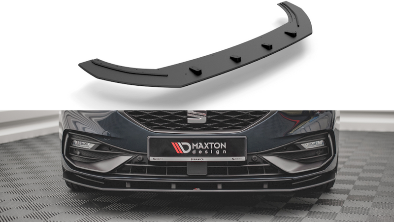 Maxton Design - STREET PRO FRONT SPLITTER SEAT LEON FR MK4 (2020-)
