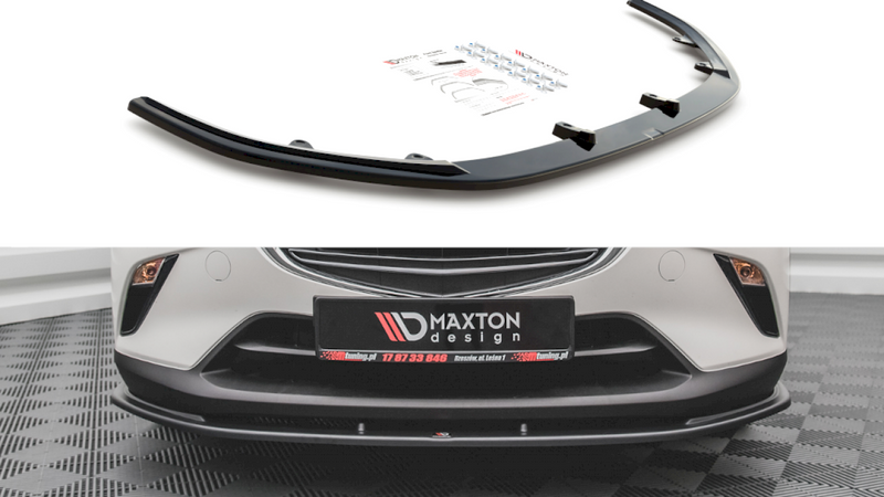 Maxton Design - FRONT SPLITTER V1 MAZDA CX-3 (2015-)