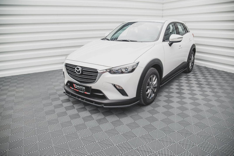 Maxton Design - FRONT SPLITTER V2 MAZDA CX-3 (2015-)