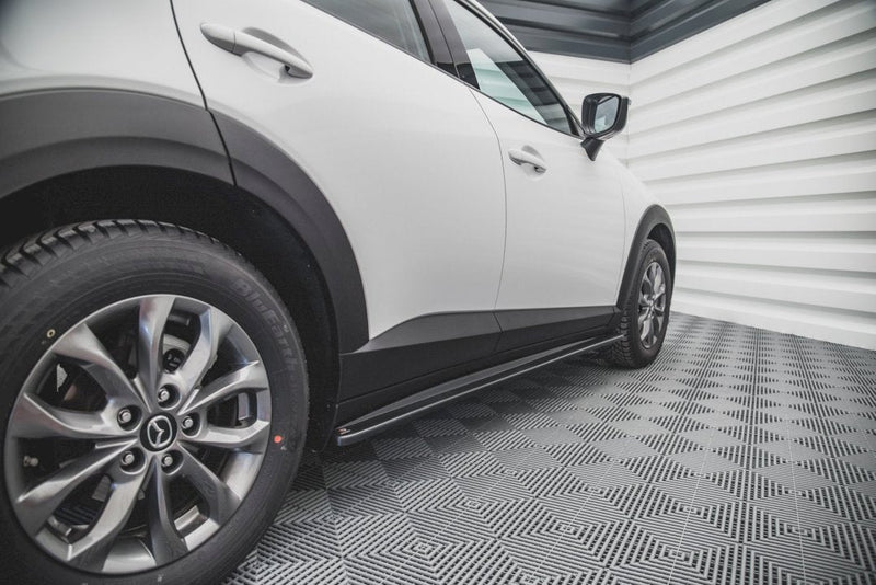 Maxton Design - SIDE SKIRTS DIFFUSERS MAZDA CX-3 (2015-)