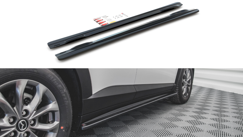 Maxton Design - SIDE SKIRTS DIFFUSERS MAZDA CX-3 (2015-)