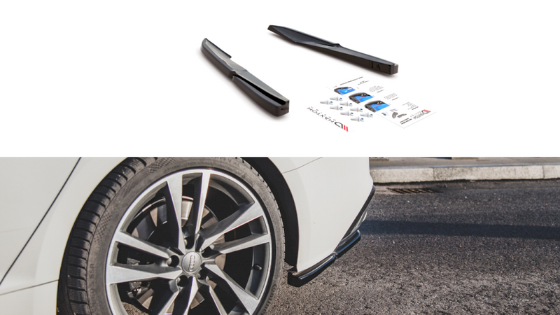 Maxton Design - Rear Side Splitters Audi S5 Sportback / Coupe F5 Facelift (2019-)