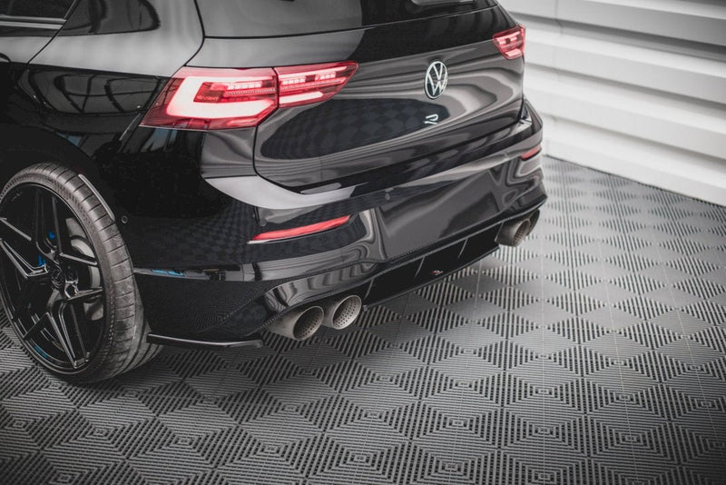 Maxton Design - REAR SIDE SPLITTERS VW GOLF R MK8 (2020-)