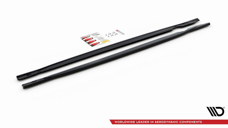 Maxton Design - Side Skirts Diffusers V.1 Volkswagen Golf R Mk8