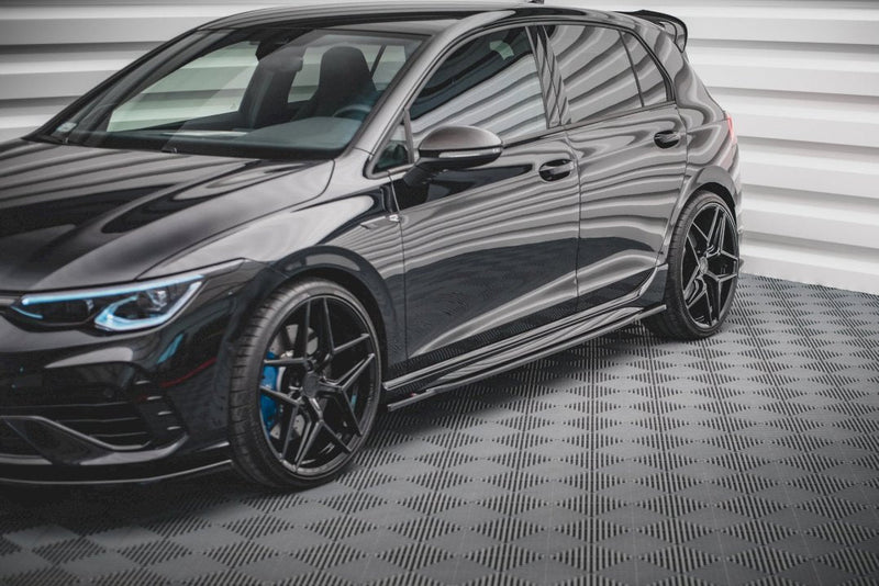 Maxton Design - Side Skirts Diffusers V.1 Volkswagen Golf R Mk8