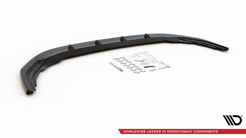 Maxton Design - FRONT SPLITTER V.1 VW GOLF R MK8 (2020-)