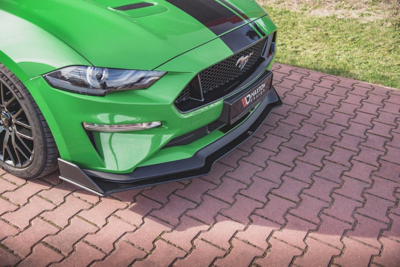 Maxton Design - STREET PRO FRONT SPLITTER V.2 FORD MUSTANG GT MK6 FACELIFT (2017-)