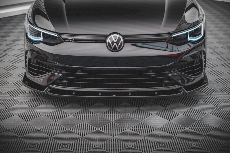 Maxton Design - FRONT SPLITTER V.2 VW GOLF R MK8 (2020-)