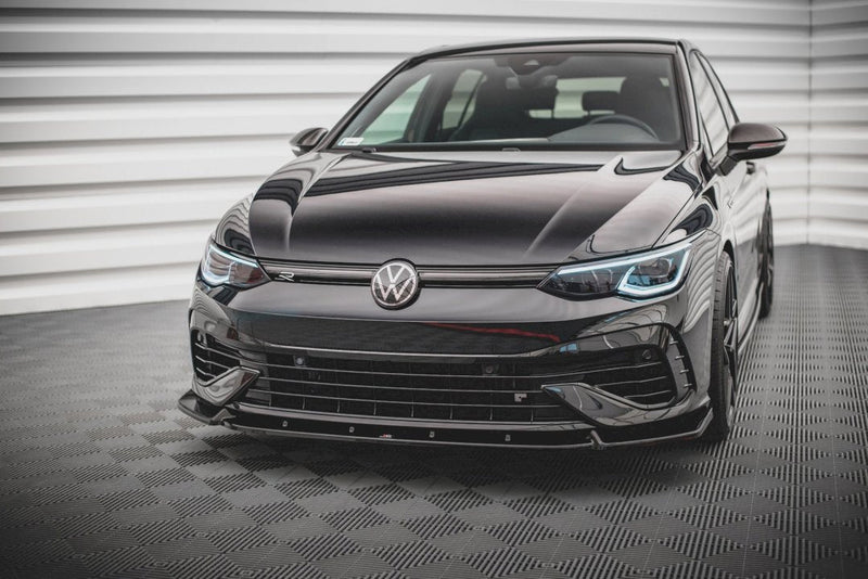 Maxton Design - FRONT SPLITTER V.2 VW GOLF R MK8 (2020-)