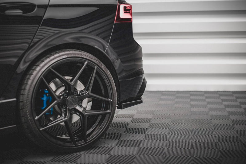 Maxton Design - REAR SIDE SPLITTERS V.2 VW GOLF R MK8 (2020-)