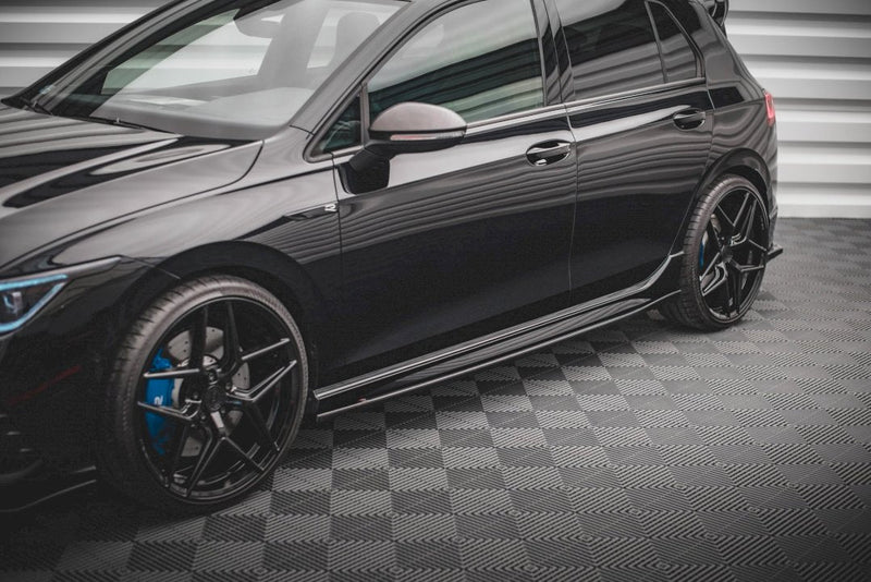 Maxton Design - SIDE SKIRTS DIFFUSERS V.2 VW GOLF R MK8 (2020-)