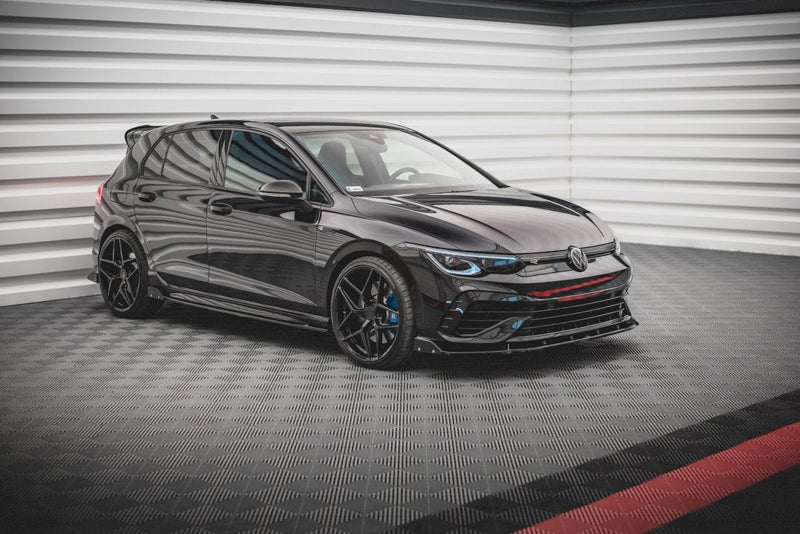 Maxton Design - SIDE SKIRTS DIFFUSERS V.2 + FLAPS VW GOLF R MK8