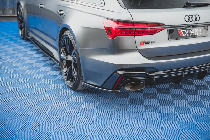 Maxton Design - Rear Side Splitters V.2 Audi RS6 C8 / C8 Facelift / RS7