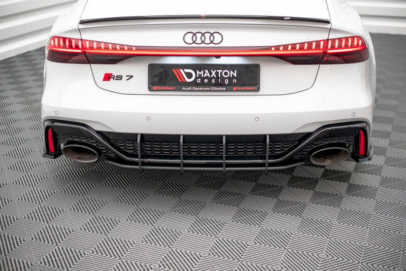 Maxton Design - STREET PRO REAR DIFFUSER AUDI RS7 C8 / RS6 C8