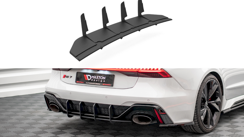 Maxton Design - STREET PRO REAR DIFFUSER AUDI RS7 C8 / RS6 C8
