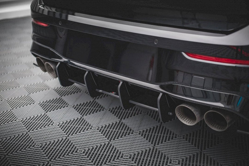 Maxton Design - STREET PRO REAR DIFFUSER VW GOLF R MK8 (2020-)