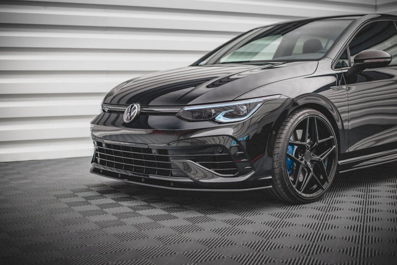 Maxton Design - STREET PRO FRONT SPLITTER VW GOLF R MK8 (2020-)