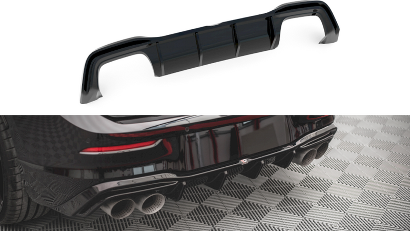 Maxton Design - REAR VALANCE V.2 VOLKSWAGEN GOLF R MK8 (2020-)