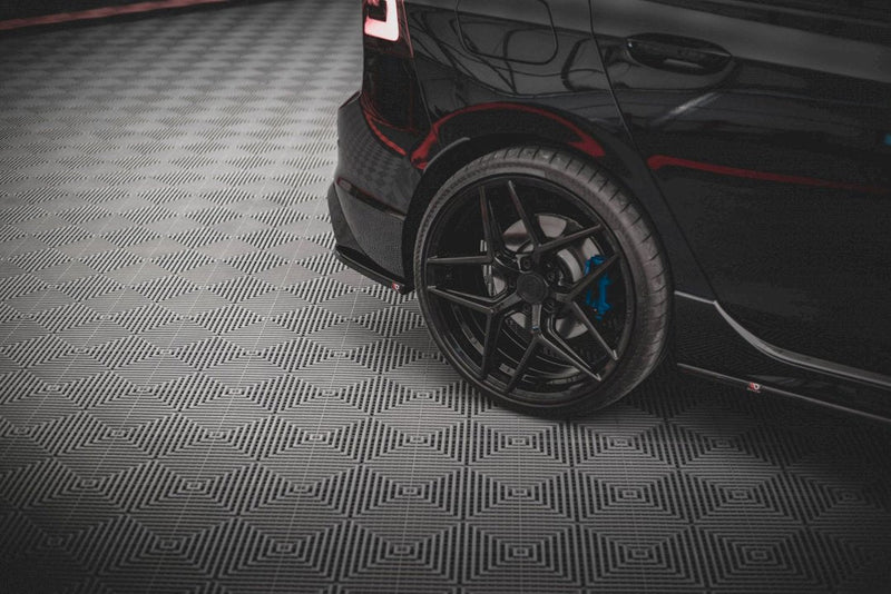 Maxton Design - REAR SIDE SPLITTERS V.3 VW GOLF R MK8 (2020-)