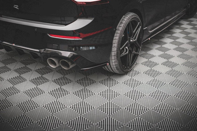 Maxton Design - REAR SIDE SPLITTERS V.3 VW GOLF R MK8 (2020-)