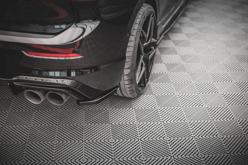 Maxton Design - REAR SIDE SPLITTERS V.4 VW GOLF R MK8
