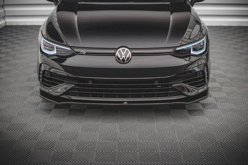 Maxton Design - FRONT SPLITTER V.3 VW GOLF R MK8 (2020-2024)