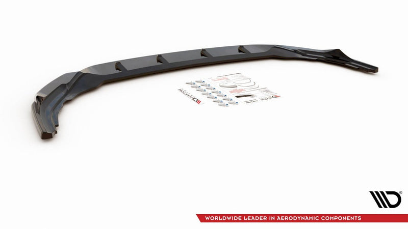 Maxton Design - FRONT SPLITTER V.4 VW GOLF R MK8 (2020-)