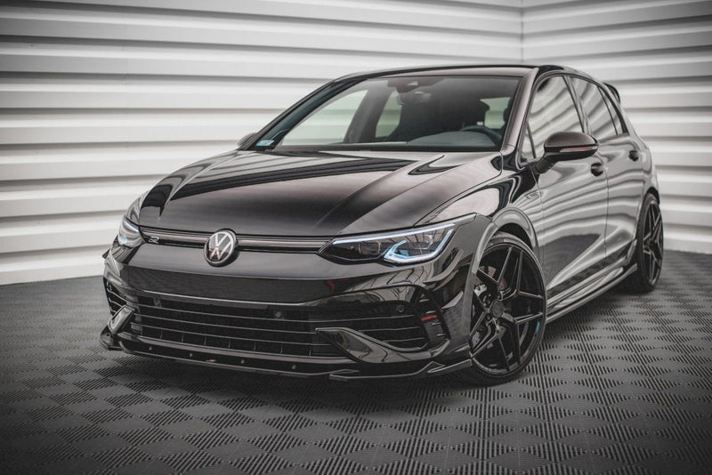 Maxton Design - FRONT SPLITTER V.4 VW GOLF R MK8 (2020-)