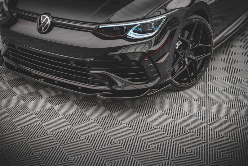Maxton Design - FRONT SPLITTER V.4 VW GOLF R MK8 (2020-)