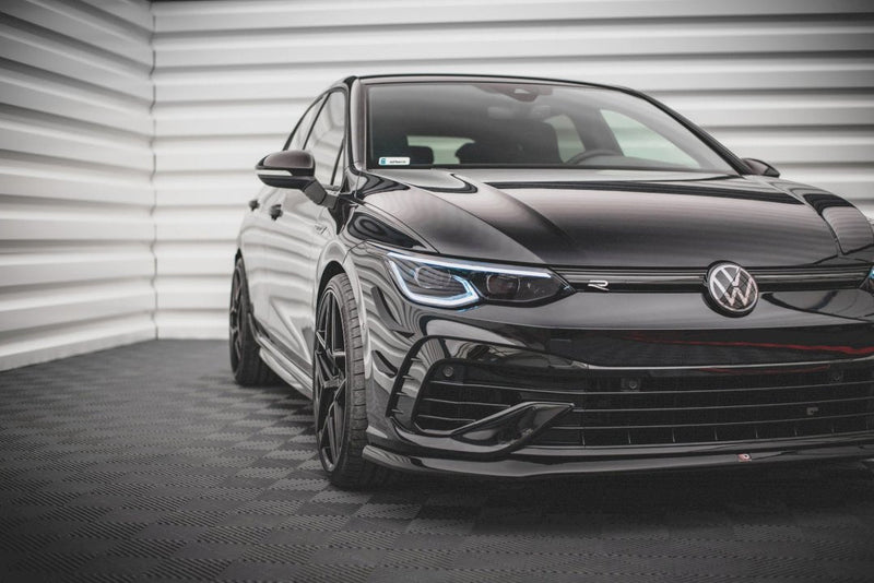 Maxton Design - FRONT SPLITTER V.5 VW GOLF R MK8 (2020-)