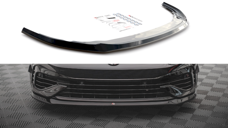 Maxton Design - FRONT SPLITTER V.5 VW GOLF R MK8 (2020-)