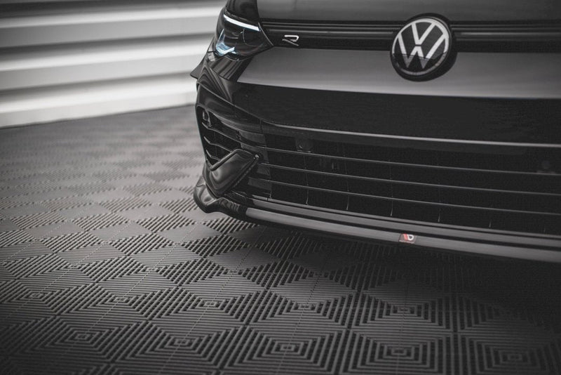Maxton Design - FRONT SPLITTER V.6 VW GOLF R MK8 (2020-)