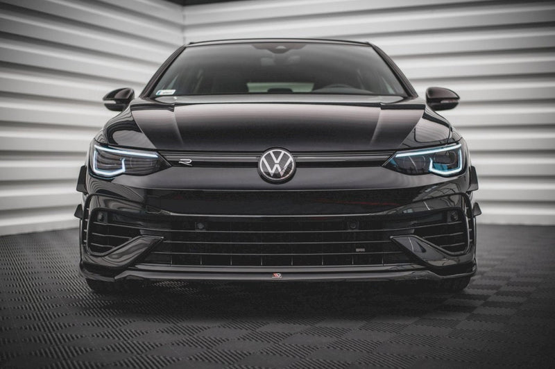 Maxton Design - FRONT SPLITTER V.6 VW GOLF R MK8 (2020-)