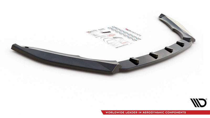 Maxton Design - FRONT SPLITTER V.2 SKODA OCTAVIA RS MK3 FACELIFT (2016-2019)