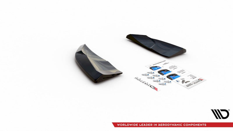 Maxton Design - REAR SIDE SPLITTERS AUDI SQ5 MK1 (8R) (2012-2017)