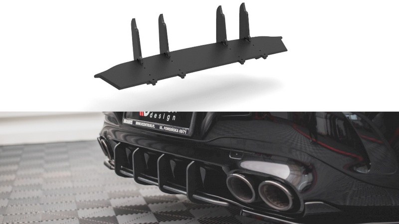 Maxton Design - STREET PRO REAR DIFFUSER MERCEDES-AMG CLA 35 / 45 C118 (2019-)