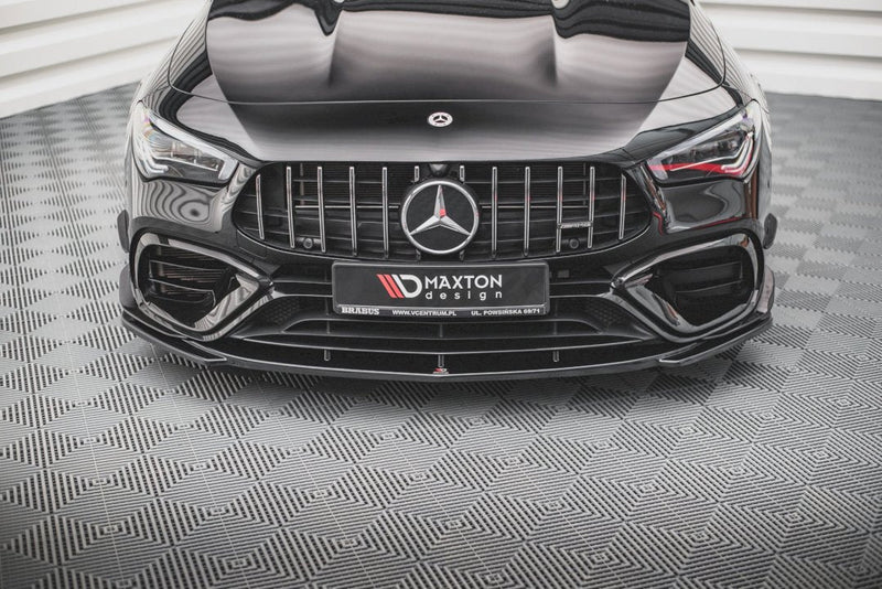 Maxton Design - FRONT SPLITTER V.1 MERCEDES-AMG CLA 45 AERO C118 (2019-)