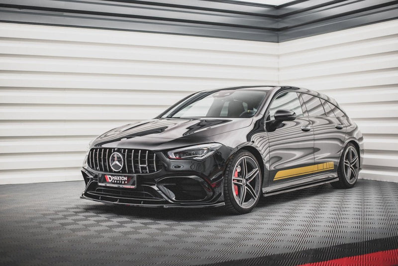 Maxton Design - FRONT SPLITTER V.1 MERCEDES-AMG CLA 45 AERO C118 (2019-)