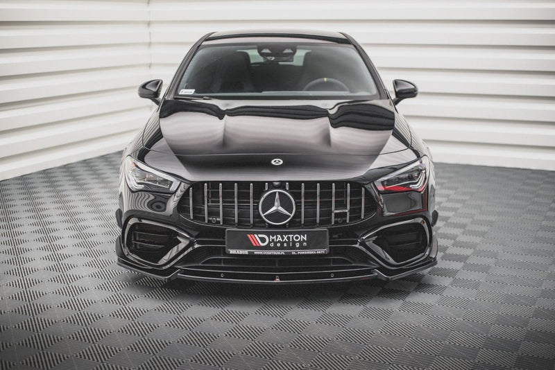 Maxton Design - FRONT SPLITTER V.2 MERCEDES-AMG CLA 45 AERO C118 (2019-)