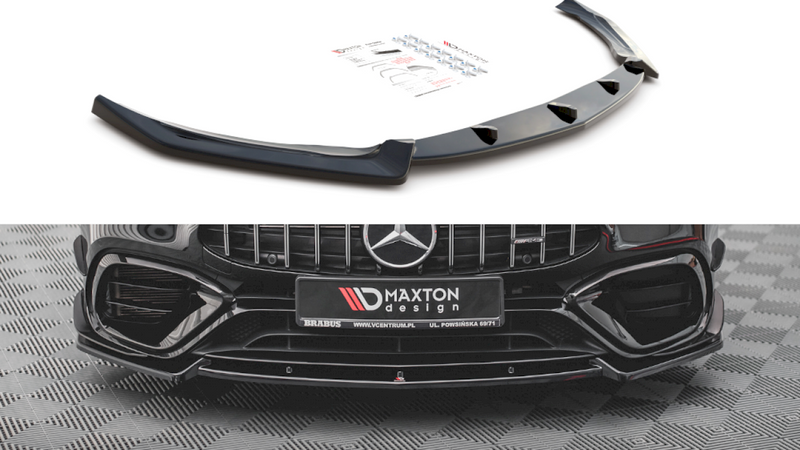 Maxton Design - FRONT SPLITTER V.2 MERCEDES-AMG CLA 45 AERO C118 (2019-)