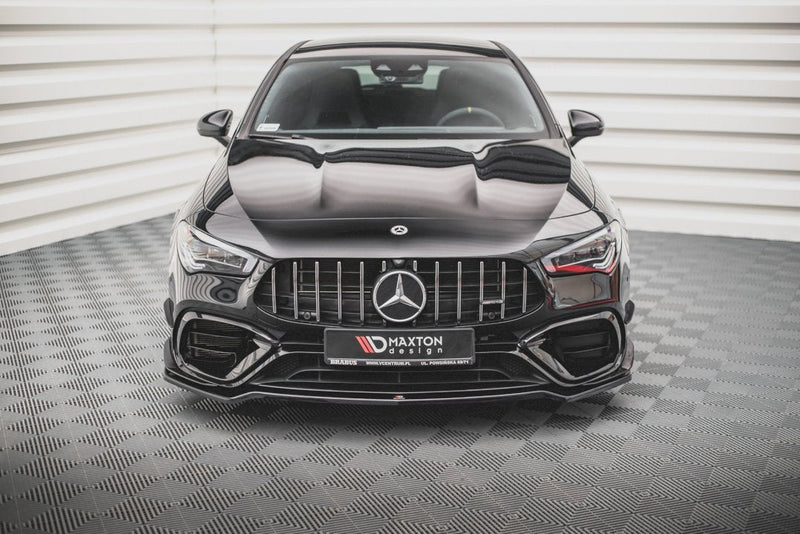 Maxton Design - FRONT SPLITTER V.3 MERCEDES-AMG CLA 45 AERO C118 (2019-)