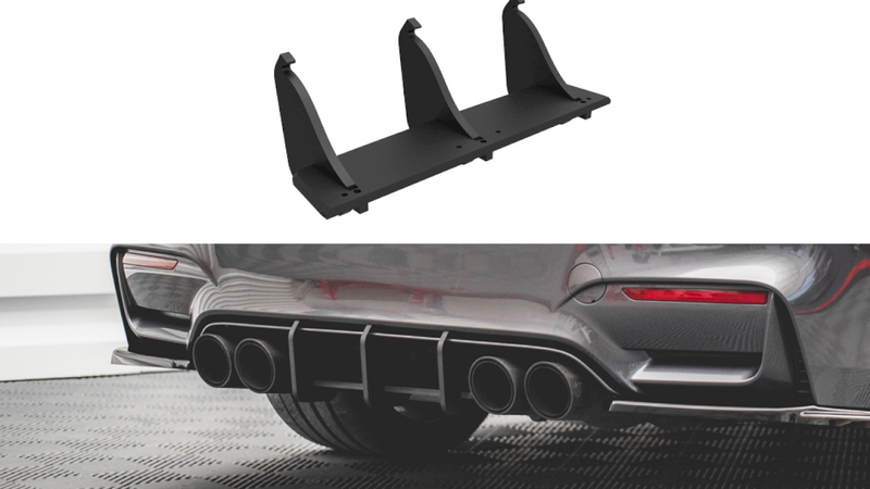 Maxton Design - STREET PRO REAR DIFFUSER BMW M4 F82 (2014-)