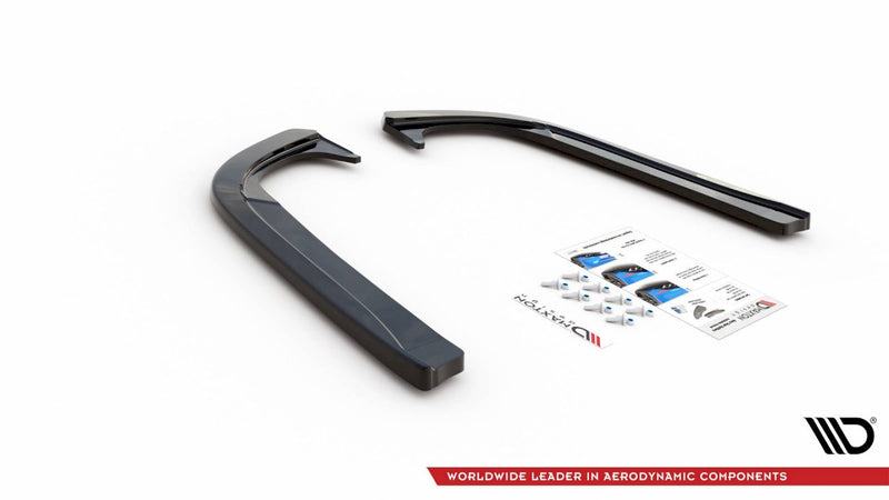 Maxton Design - REAR SIDE SPLITTERS SKODA OCTAVIA MK3 FACELIFT (2016-2020)