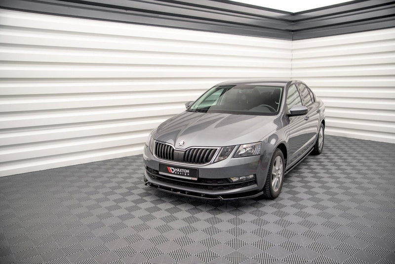 Maxton Design - FRONT SPLITTER V.1 SKODA OCTAVIA MK3 FACELIFT (2016-2020)