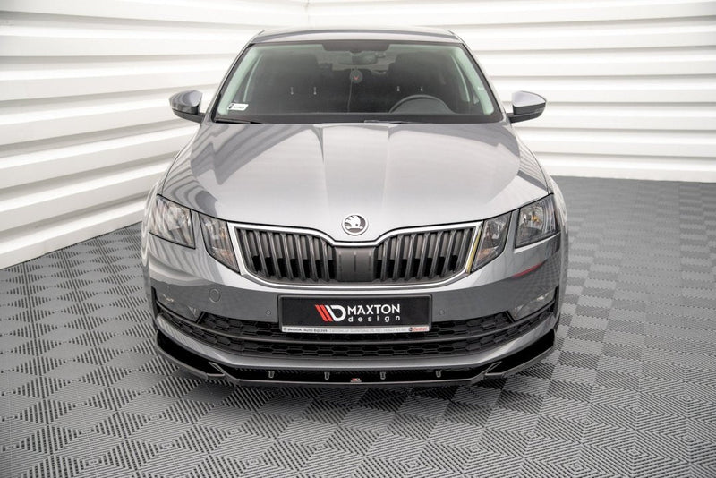 Maxton Design - FRONT SPLITTER V.2 SKODA OCTAVIA MK3 FACELIFT (2016-2020)